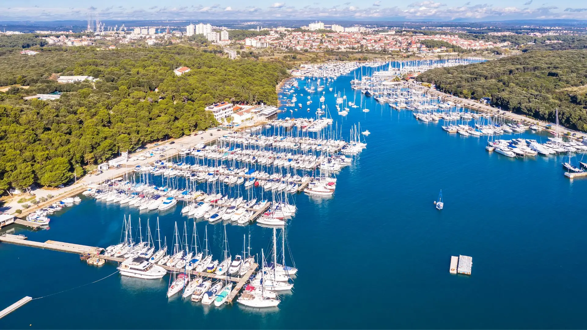 Chartertörn ab Veruda Pula, Kroatien